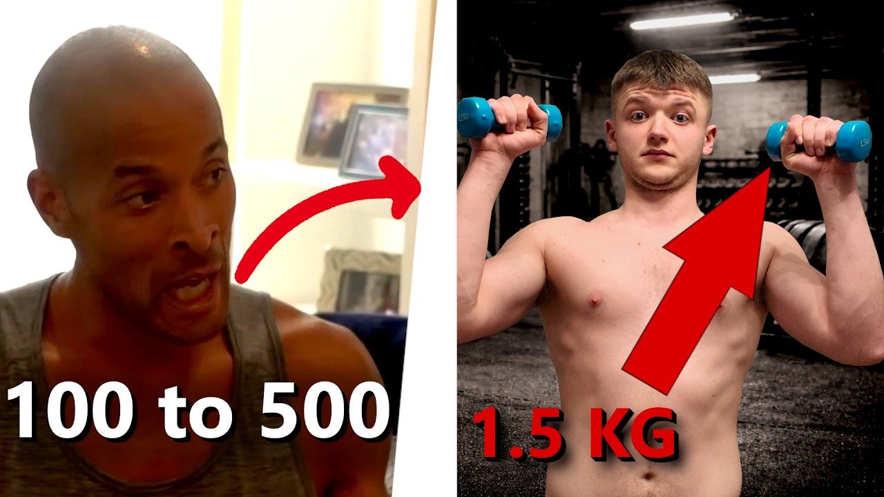 Training Like David Goggins for Weight Loss.(100 SUB SPECIAL)