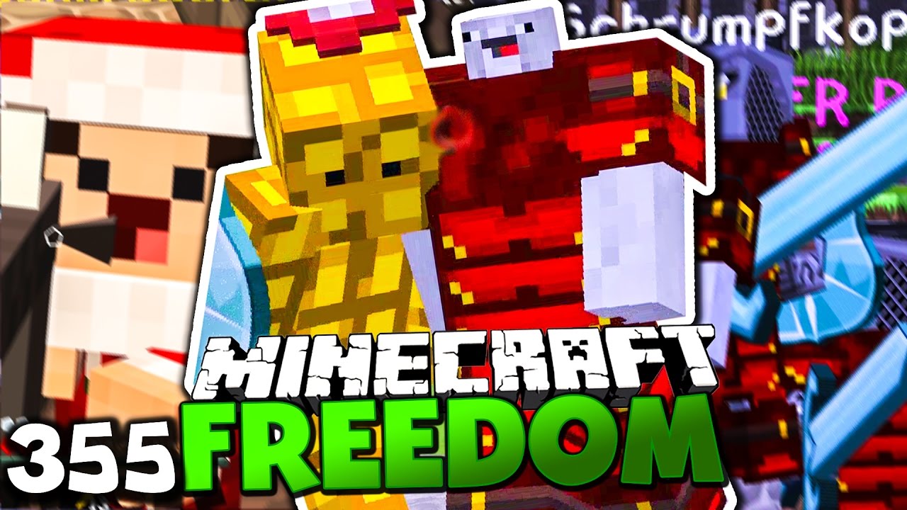 GENERAL SCHRUMPFKOPF! & UNFAIRES 1on1 gegen GLP! ✪ Minecraft FREEDOM #355 | Paluten