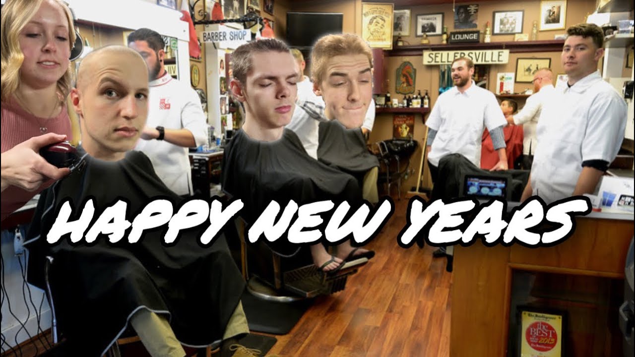 Shaving Our Heads! | New Years Party