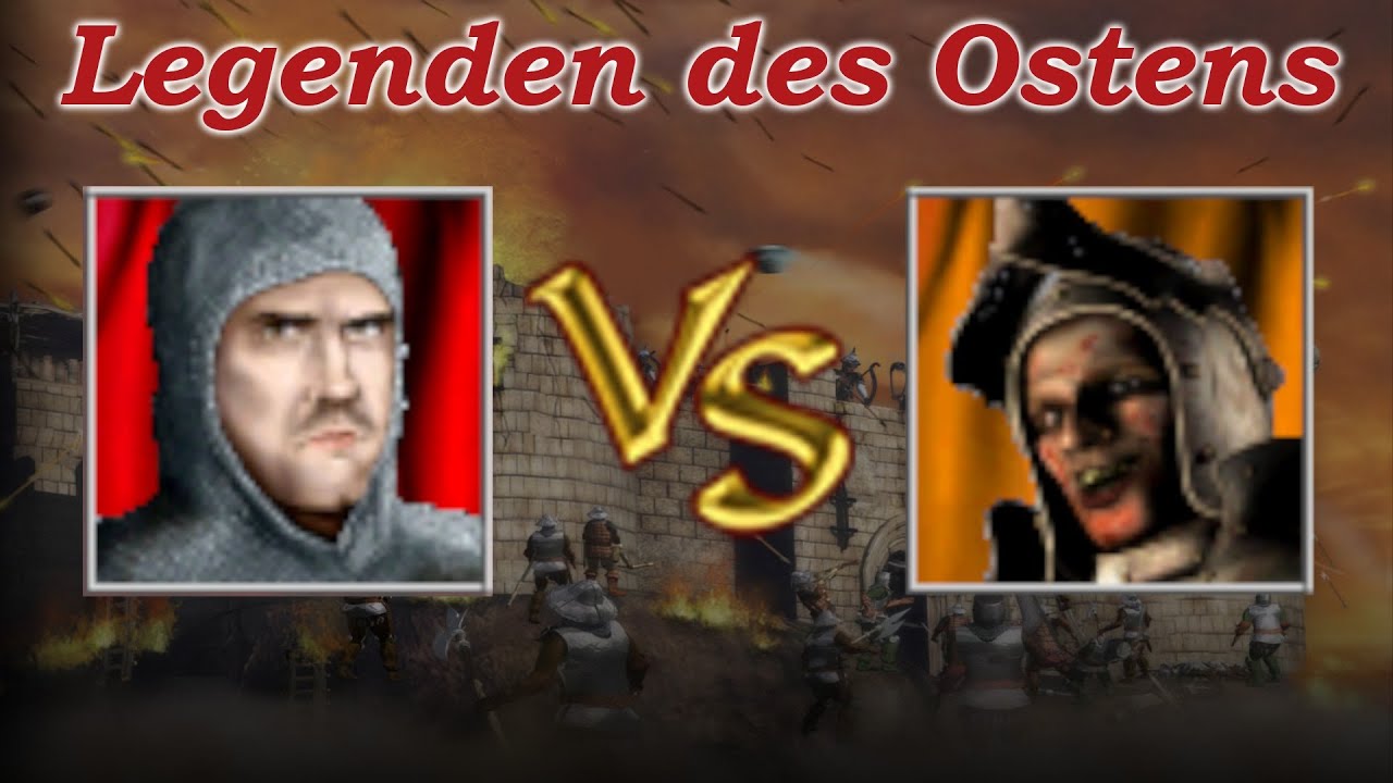Raubritter vs Ratte | Legenden des Ostens | Stronghold Crusader - KI Kämpfe
