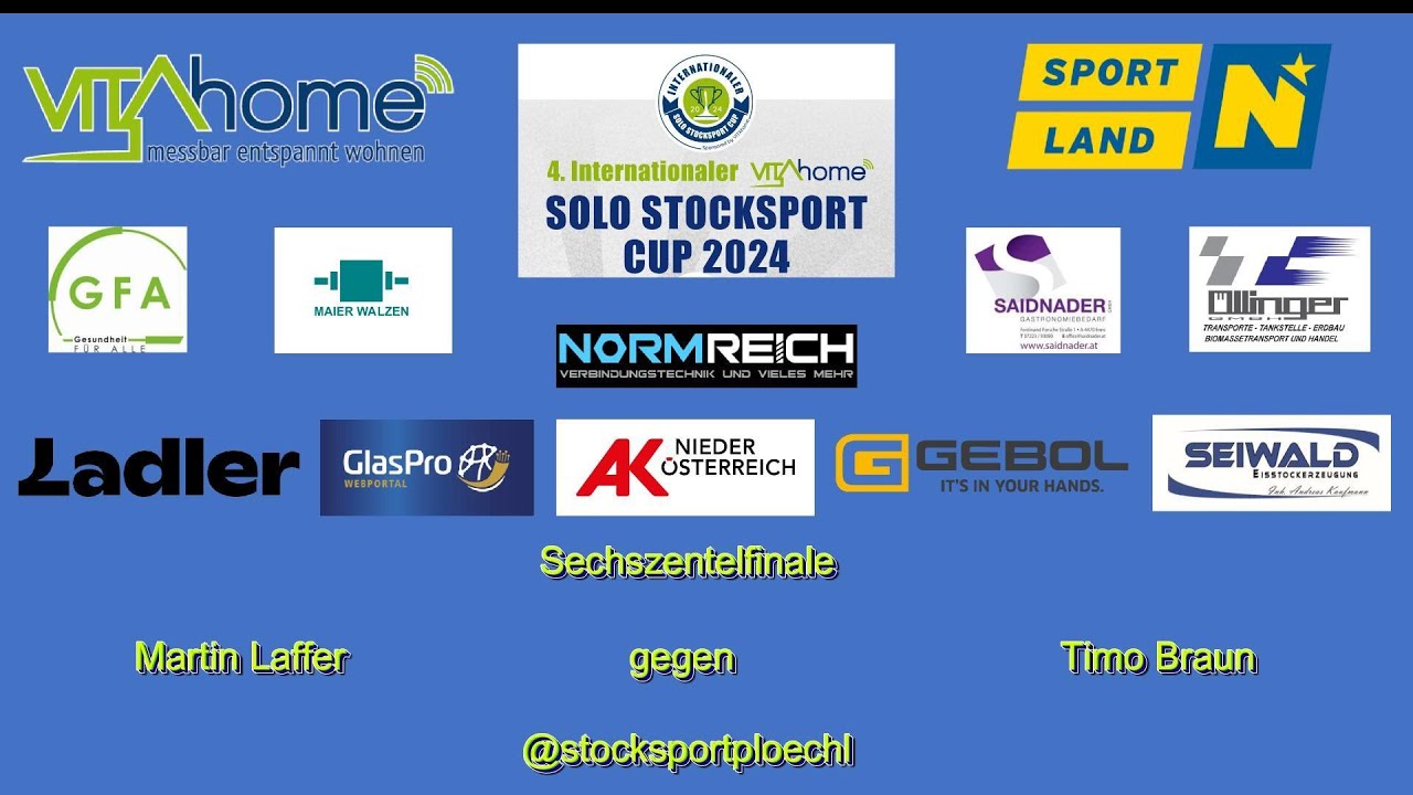Vitahome Stocksport Solocup 2024 Laffer gegen Braun