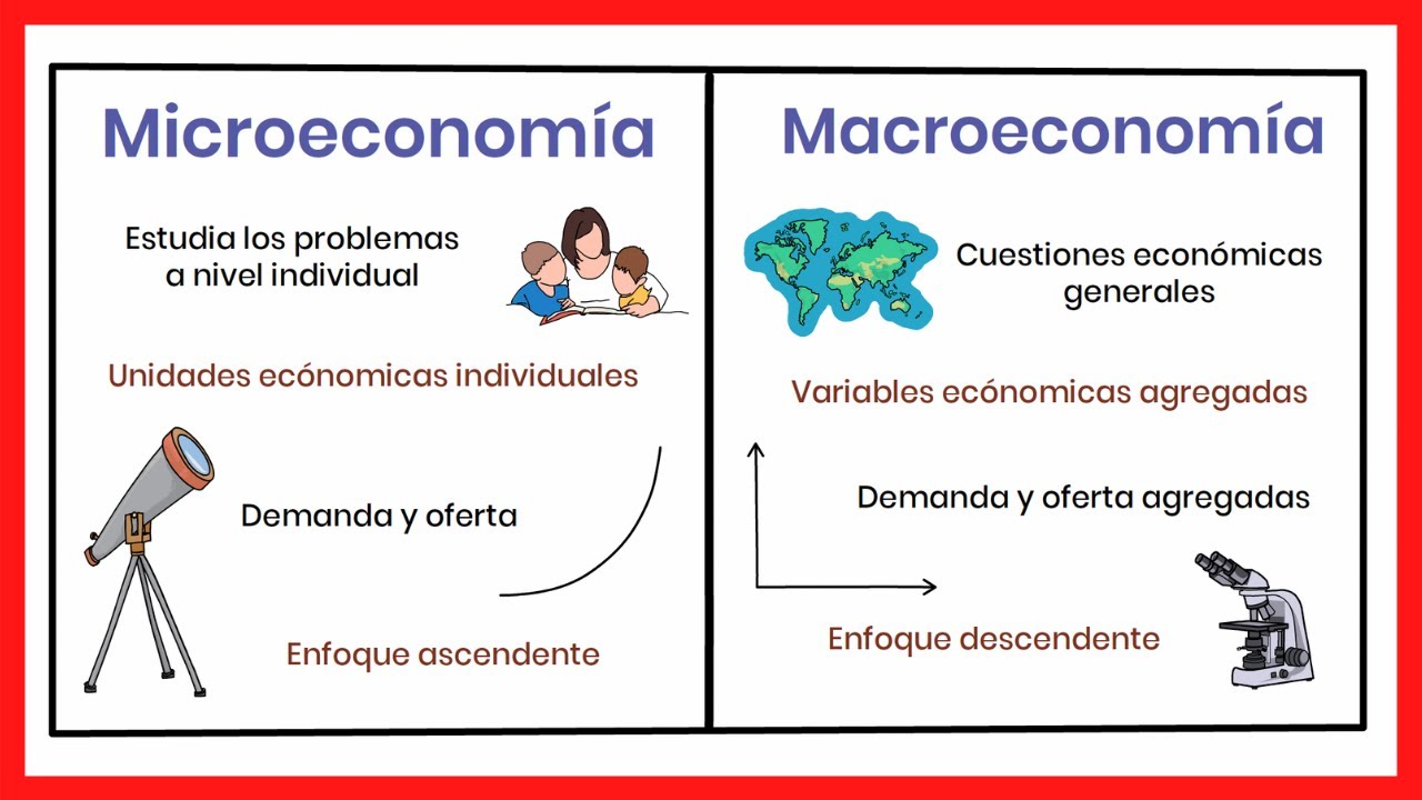 MACROECONOMÍA y MICROECONOMÍA | Diferencias y relación