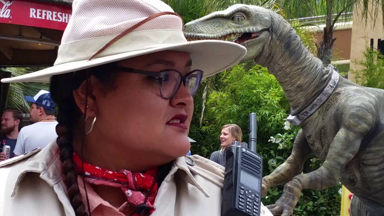 Universal Studios Raptor Encounter
