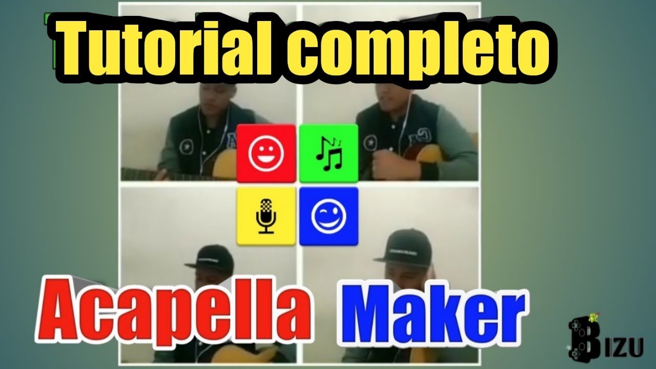 Como usar o Acapella maker