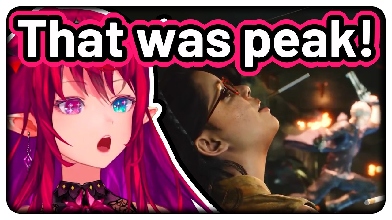 IRyS's reaction to the opening cutscene of Devil May Cry 5 【Hololive EN】