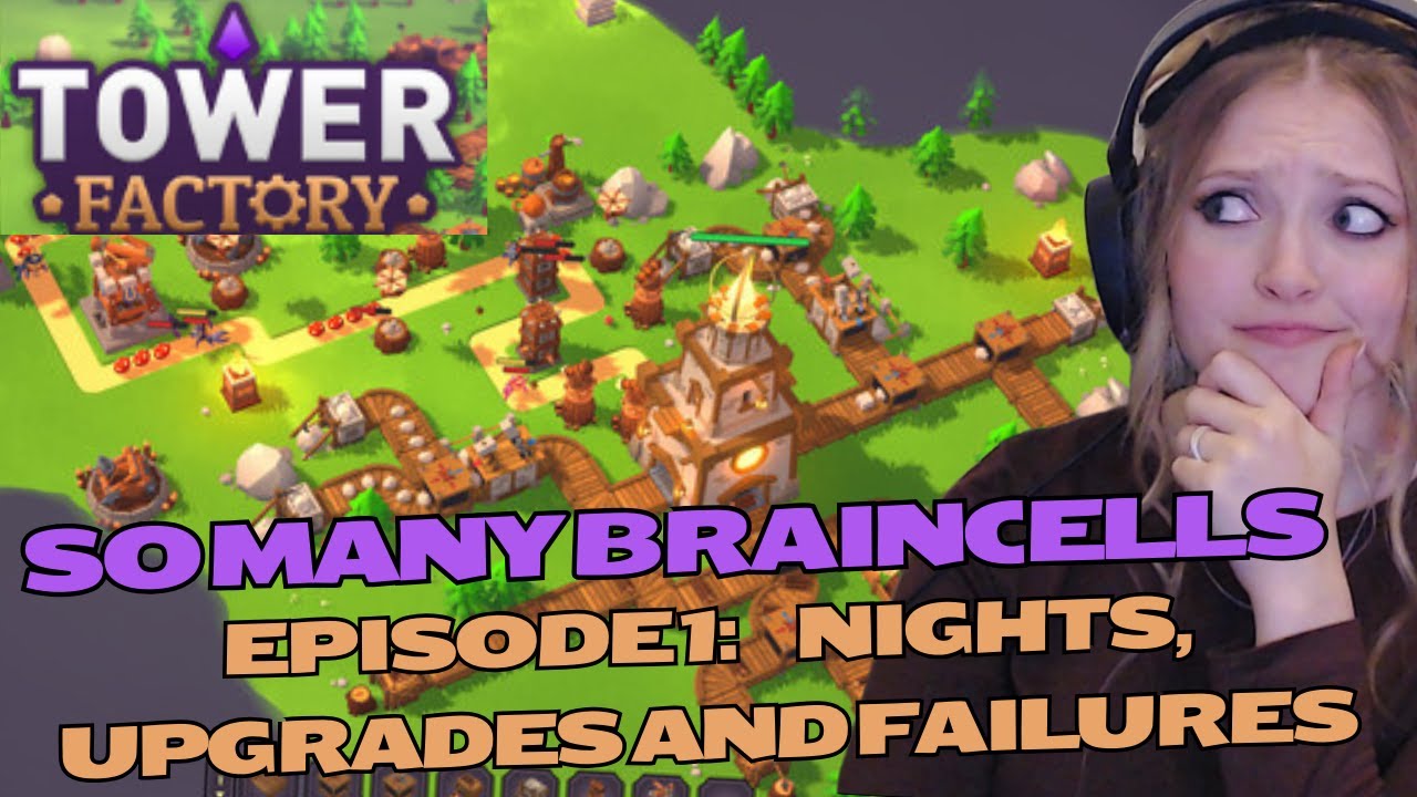 I Tested All My Braincells! | Tower Factory Playthrough Part 1!
