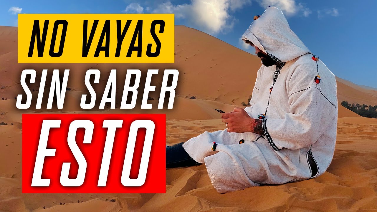 RAZONES para NO IR de VIAJE a MARRUECOS en MOTO ¿o si? EP10