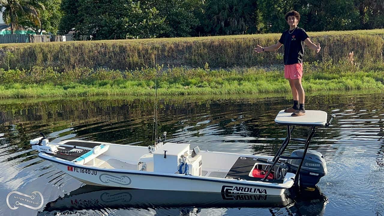 PERFORMANCE REVIEW | WATER TEST AFTER J16 CAROLINA SKIFF TRANSOM UPGRADES + POLLING PLATFORM