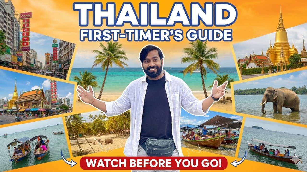 Planning your 1st Thailand Trip? -Watch this before you go!!