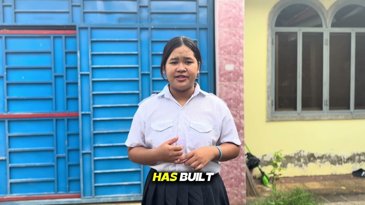 Back To School Challenge for At Risk Girls in Cambodia | GIVING IT BACK TO KIDS