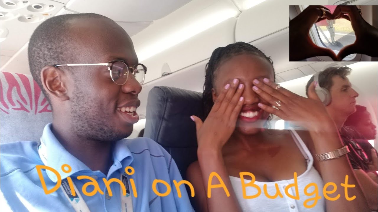 Flying to Diani Beach Kenya on a budget vlog//How to travel to Diani Kenya on a budget//Day 1