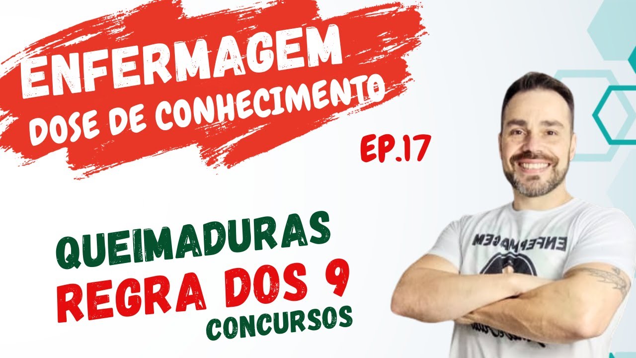 REGRA DOS 9 QUEIMADURAS COMO &Eacute; COBRADO EM CONCURSOS