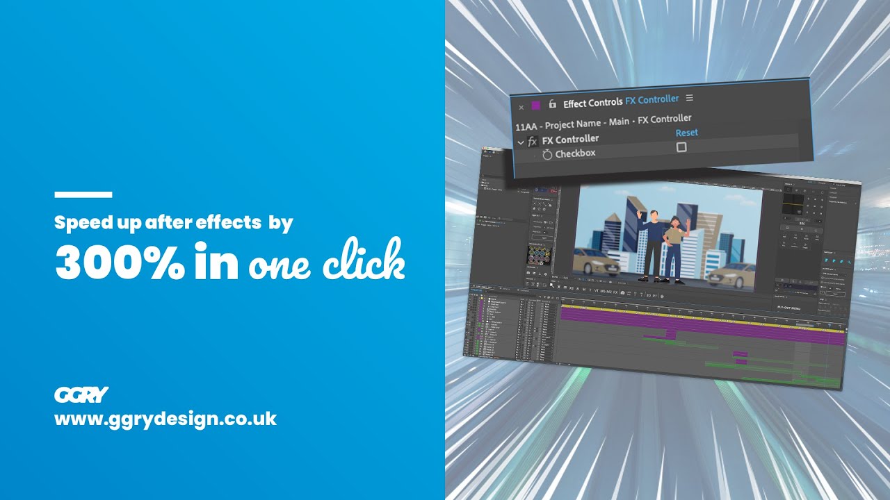 Boost After Effects speed by up to 300% |  Adobe After Effects Tutorial | GGRY Design