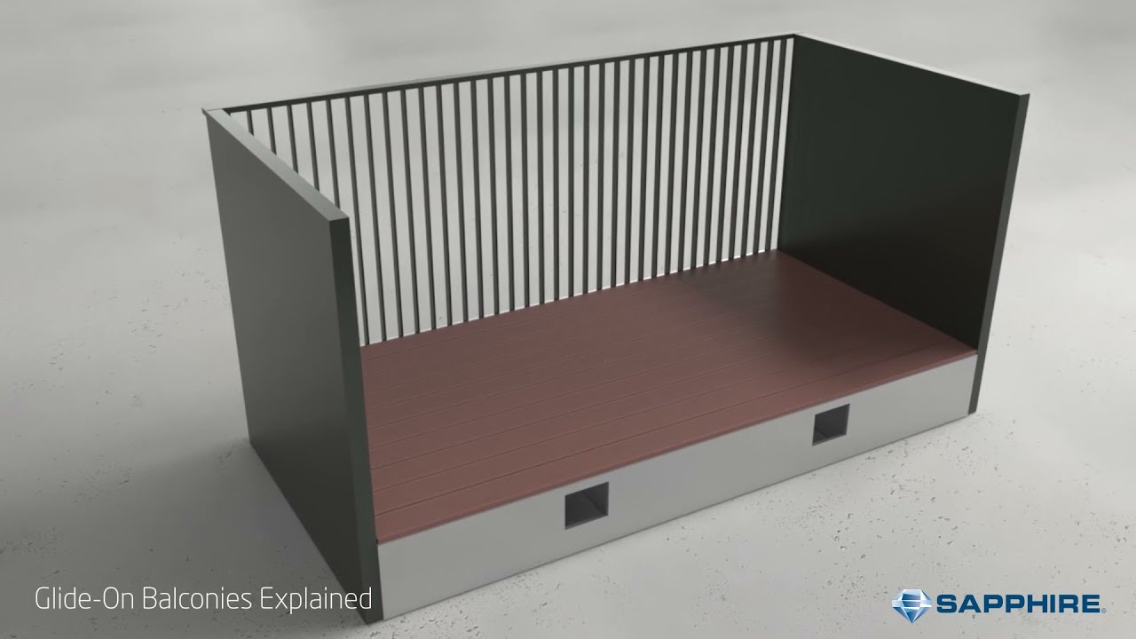 Glide-On Balcony Explainer in 50 seconds