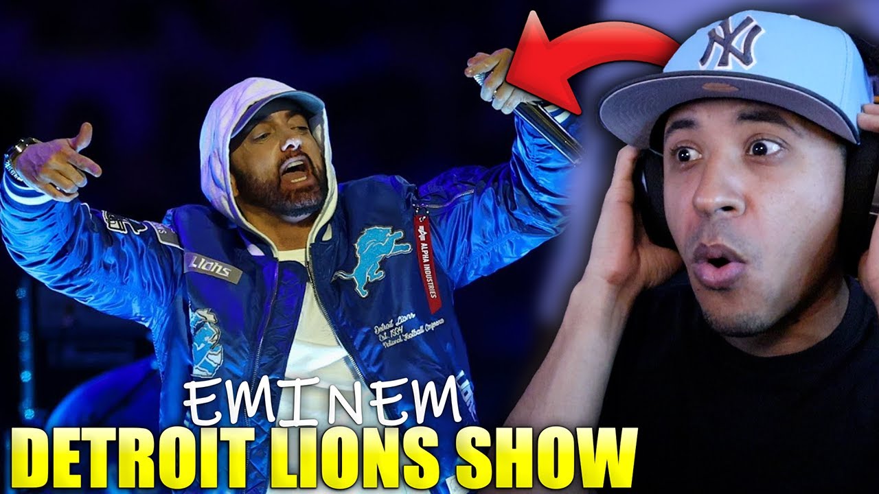 Eminem x Jack White Detroit Lions Halftime Show Performance (Reaction)