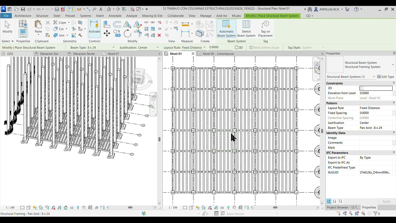MODELAMIENTO BASICO ESTRUCTURAL MEDIANTE CALCULO DE METRADO CON S10