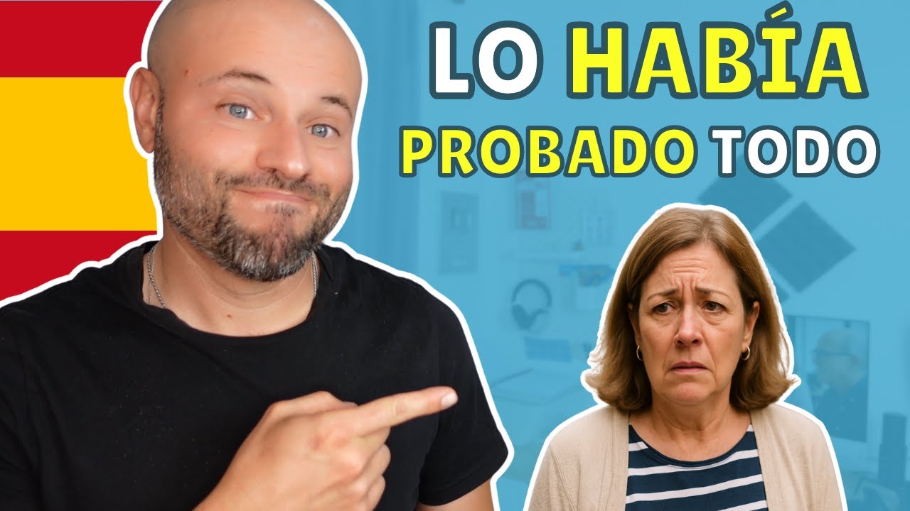 El PRETÉRITO PLUSCUAMPERFECTO en contexto - La historia de Margarita para #AprenderEspañol