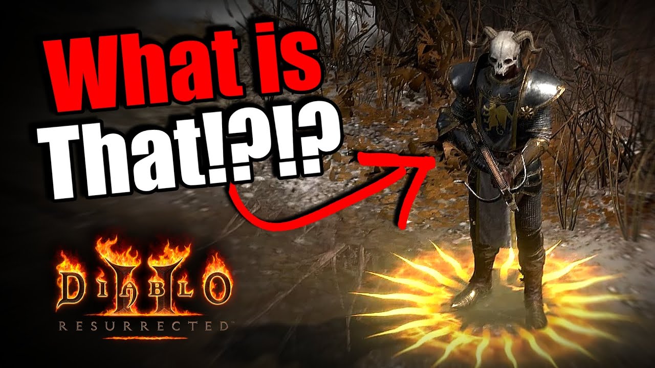 These 5 Builds, You Have NEVER SEEN BEFORE - Diablo 2 Resurrected