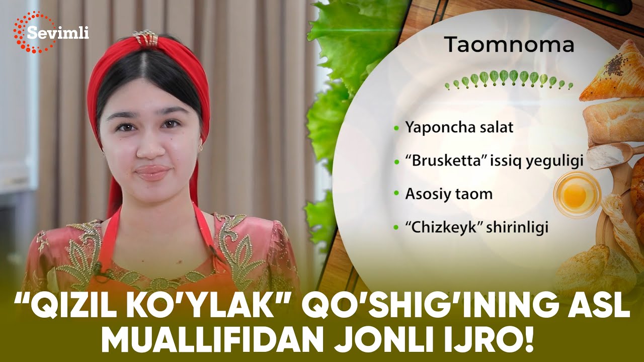 OLOV PAZANDA 122-MAVSUM 2-QISM “QIZIL KO’YLAK” QO’SHIG’INING ASL MUALLIFIDAN JONLI IJRO!