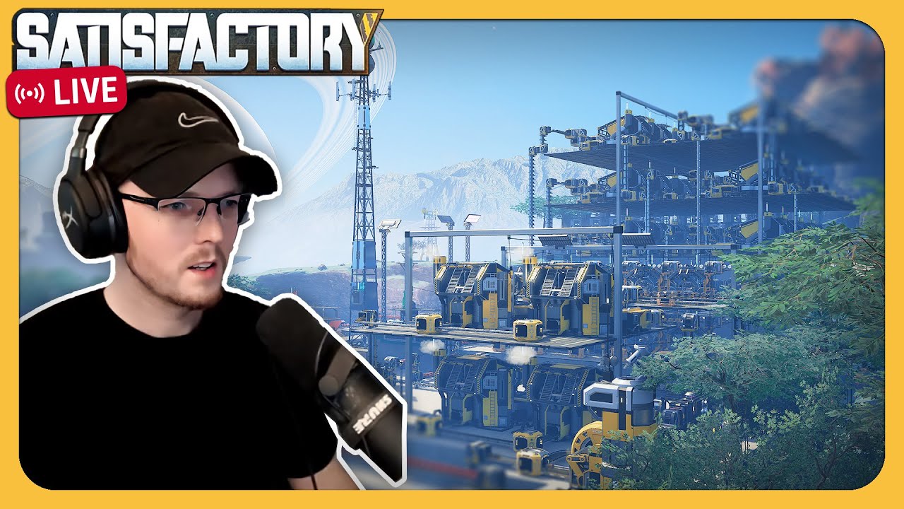 CRYSTALS & RADIOS! - Let's Play 🔴 Satisfactory LIVE