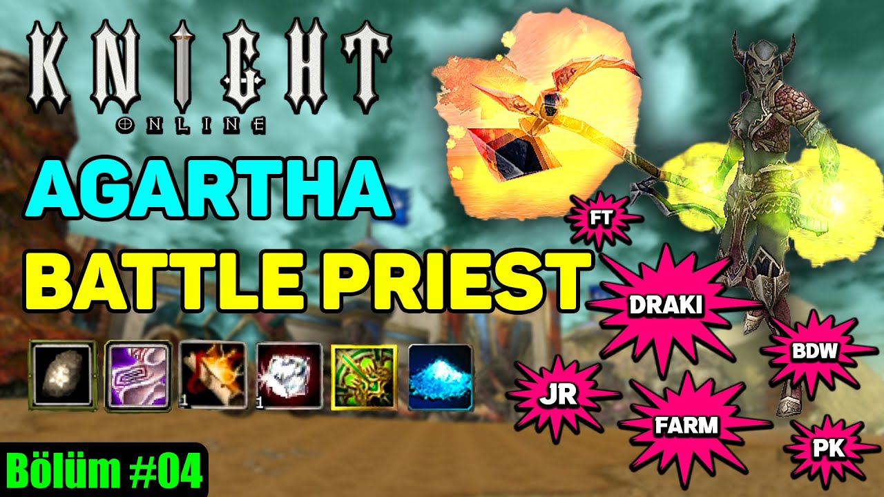 AGARTHA | Battle Priest #04 | Golem, Bowl, Troll, Balrog, Farm, BDW, JR, FT, Draki | Knight Online