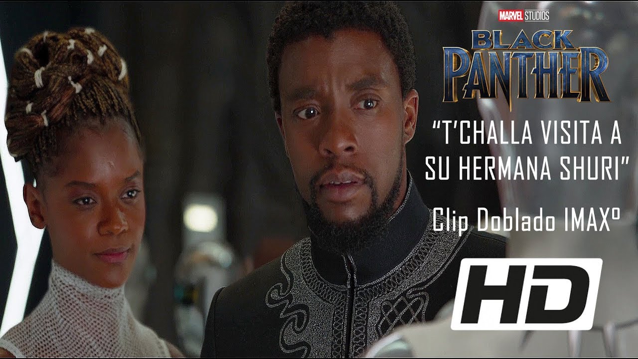 T'Challa visits his sister Shuri - Dubbed Clip (HD) | Black Panther IMAX (2018)