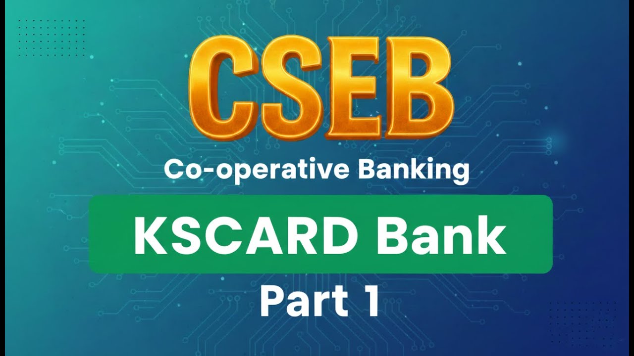 KSCARDB Part 1 | CSEB | Exam | Co-operative Banking  | Colearn