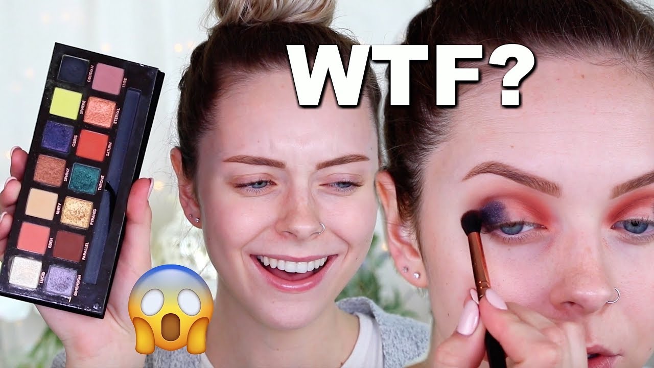 Using EVERY Eyeshadow In The Palette CHALLENGE