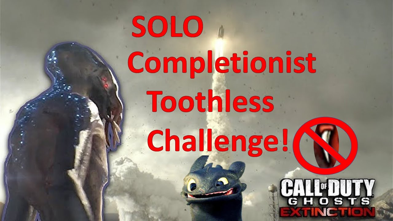 EXTINCTION - Exodus: Solo Flawless Completionist Toothless Challenge (no arsenal upgrades)