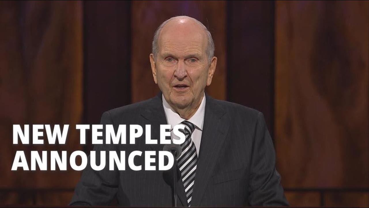 President Nelson Announces Six New Temples