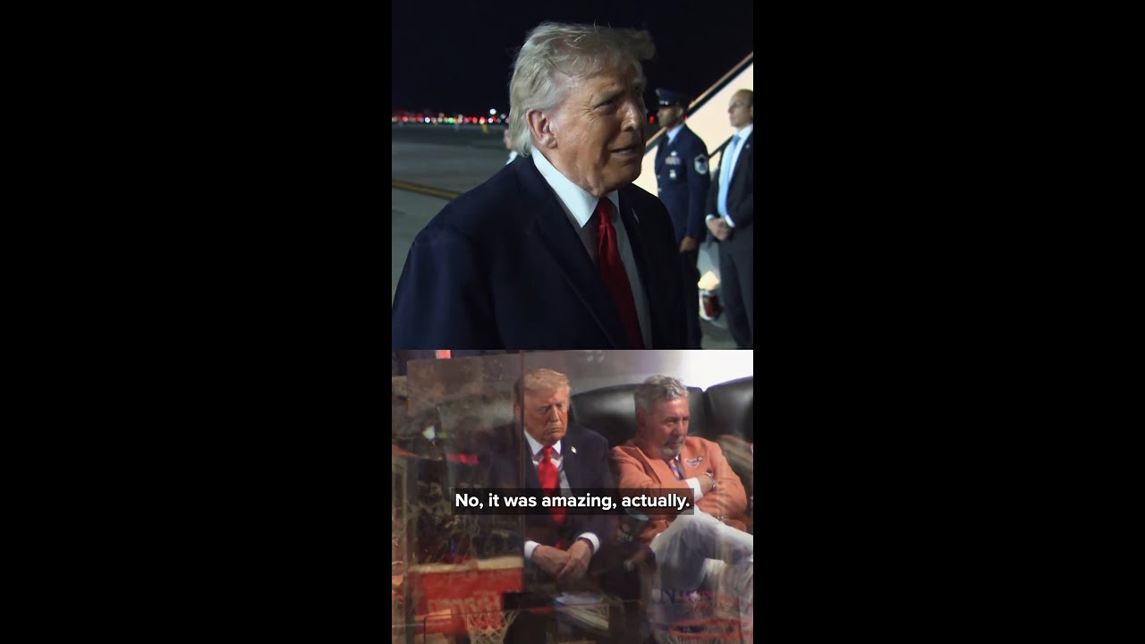 Трамп назвал игру финала НБА &laquo;потрясающей&raquo;