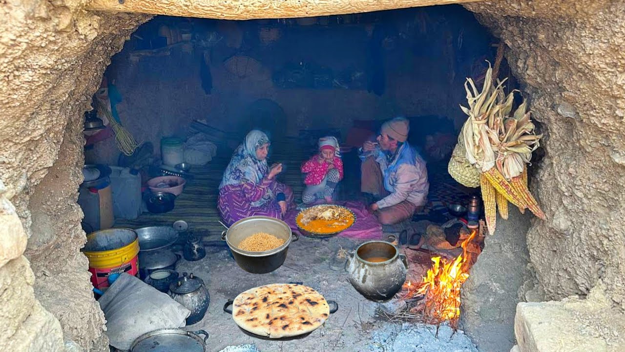 Iran&rsquo;s Nomadic Life Routine: Cooking Persian &ldquo;Offal&rdquo; Food Local Style