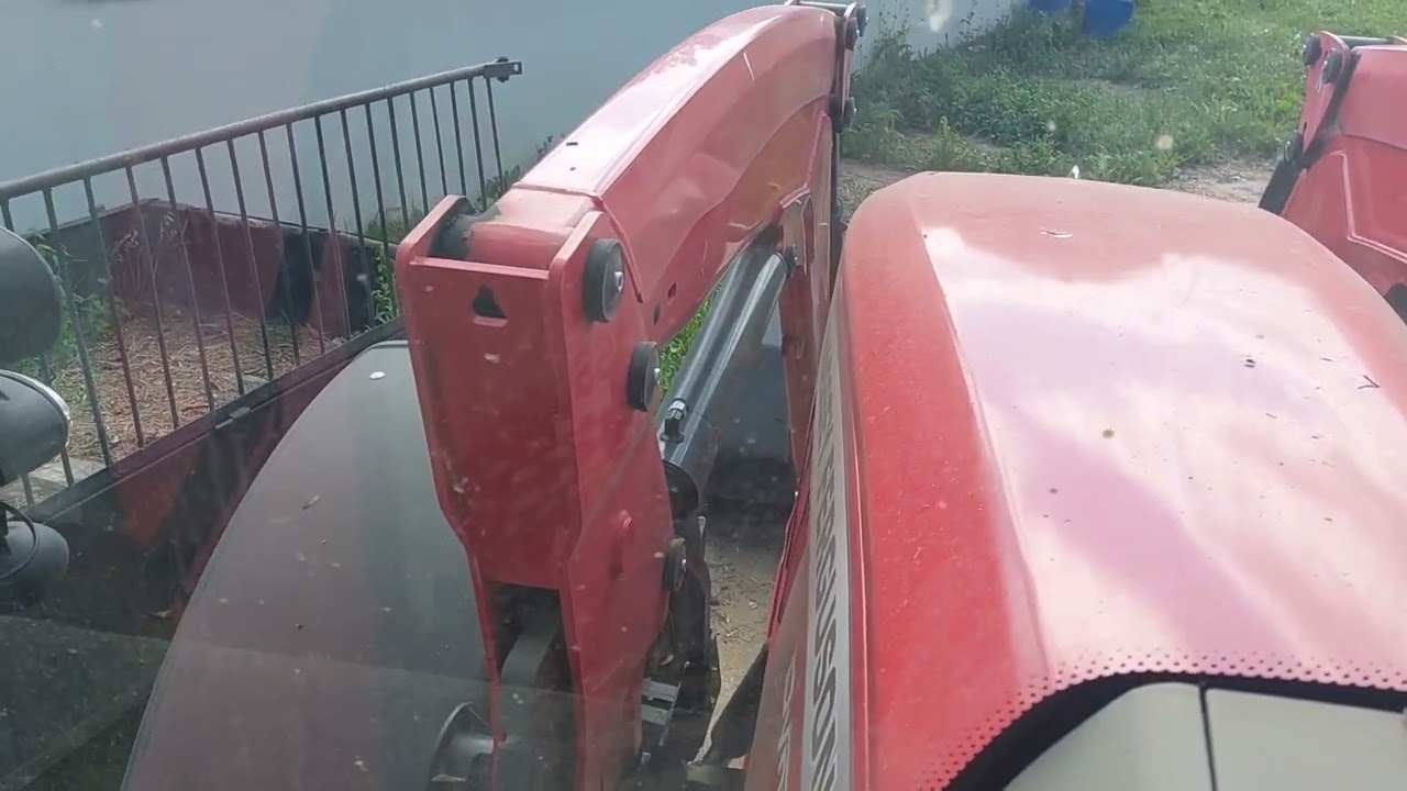 Jak podczepić ładowacz czołowy Quicke q6/massey ferguson FL4327.