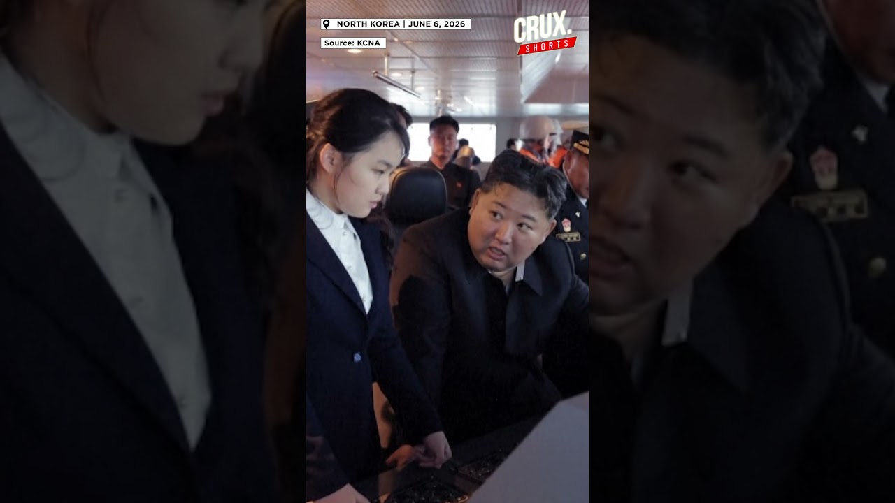 Kim, Daughter Inspect 'Nuclear Deterrent' Warship as Xi Visits North Korea