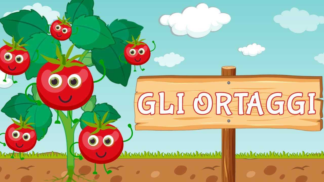 Cartoni per bambini 🥔🥦🍆 - Gli ortaggi per bambini 🍅🥦 Mangiamo la verdura 🥒🥕 Impariamo le verdure