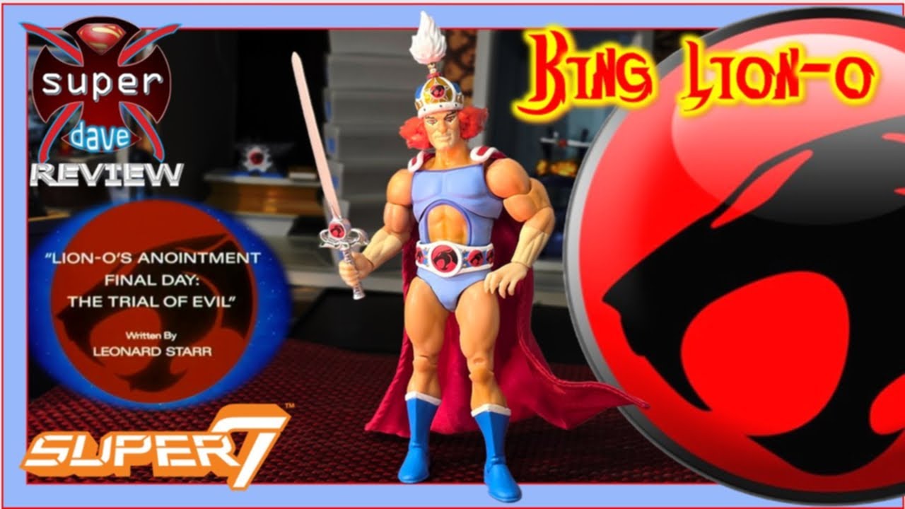King Lion-o Thundercats Ultimates Super 7 Review