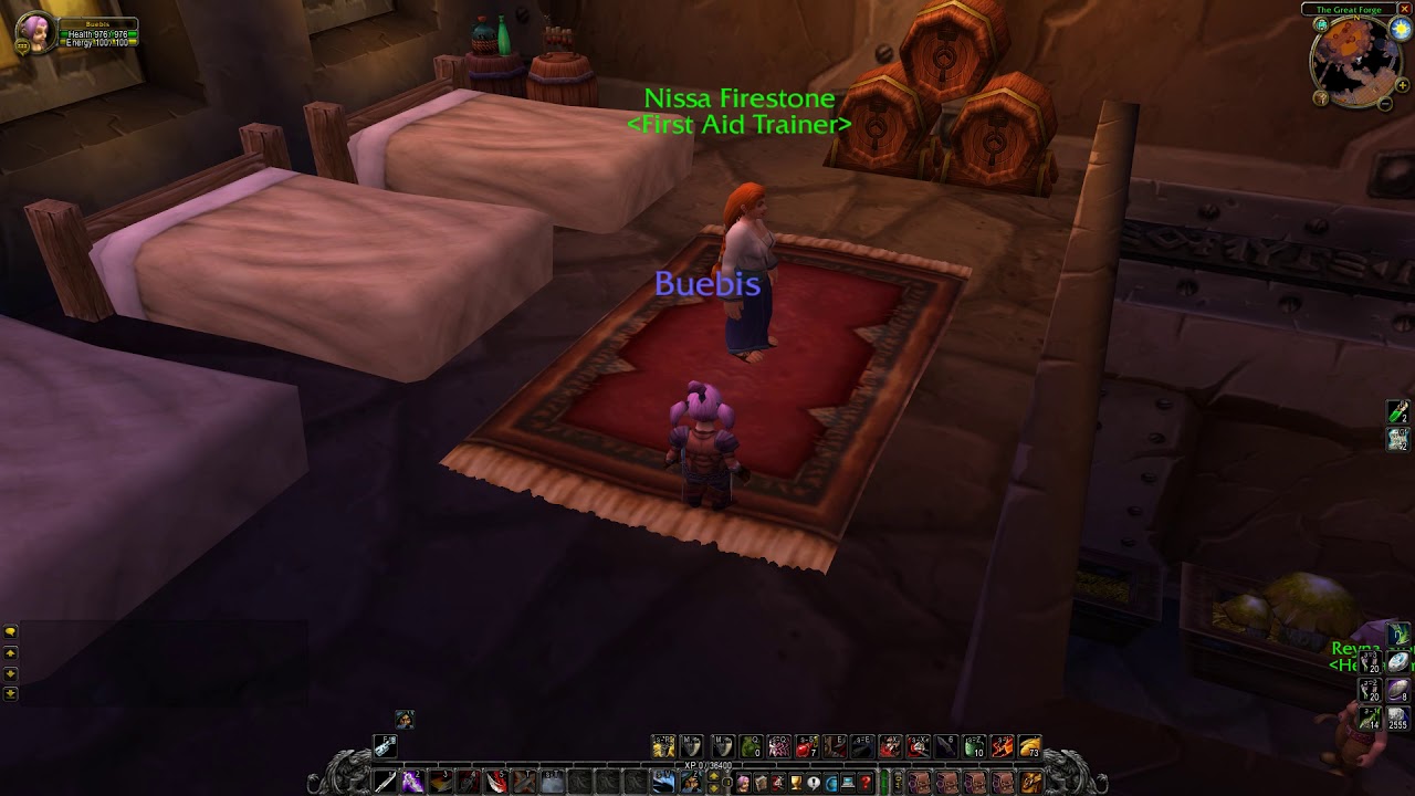 Ironforge First Aid Trainer, WoW Classic