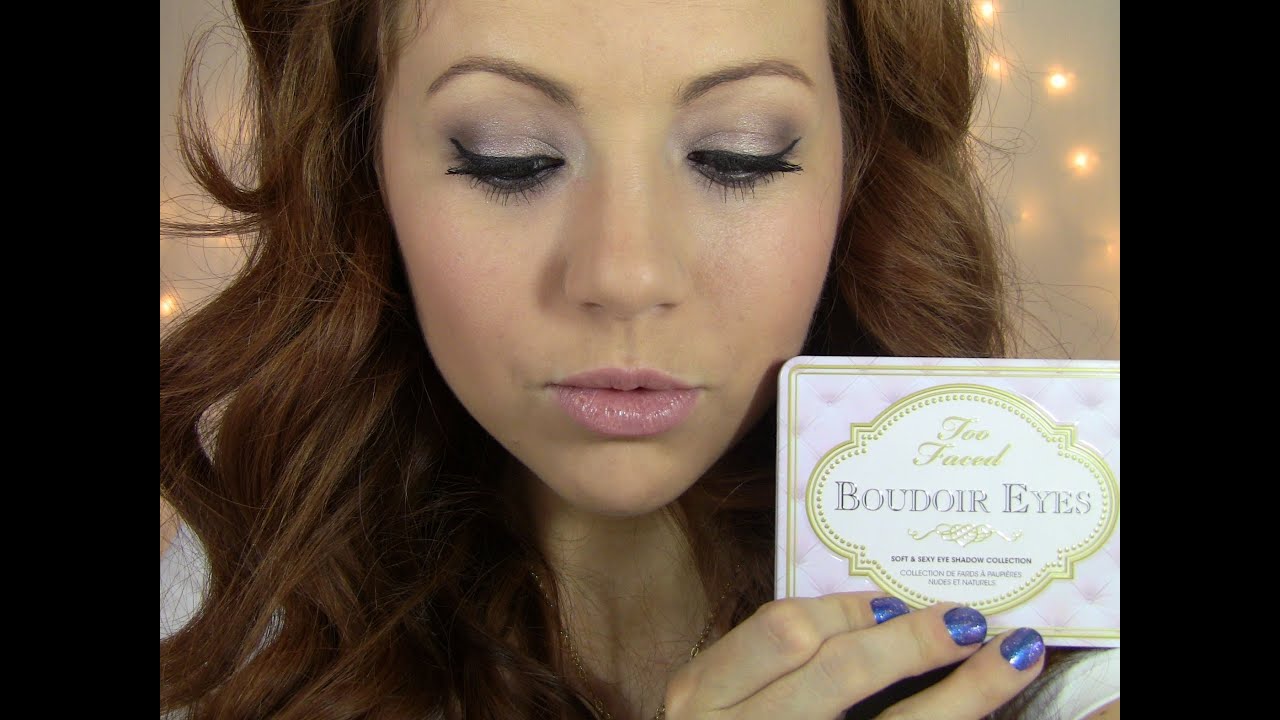 Get Ready With Me! Bedroom Eyes! Too Faced Boudoir Eyes Palette!
