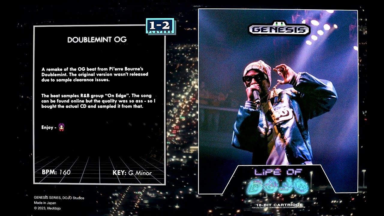 Pi'erre Bourne - Doublemint OG Instrumental [w sample]