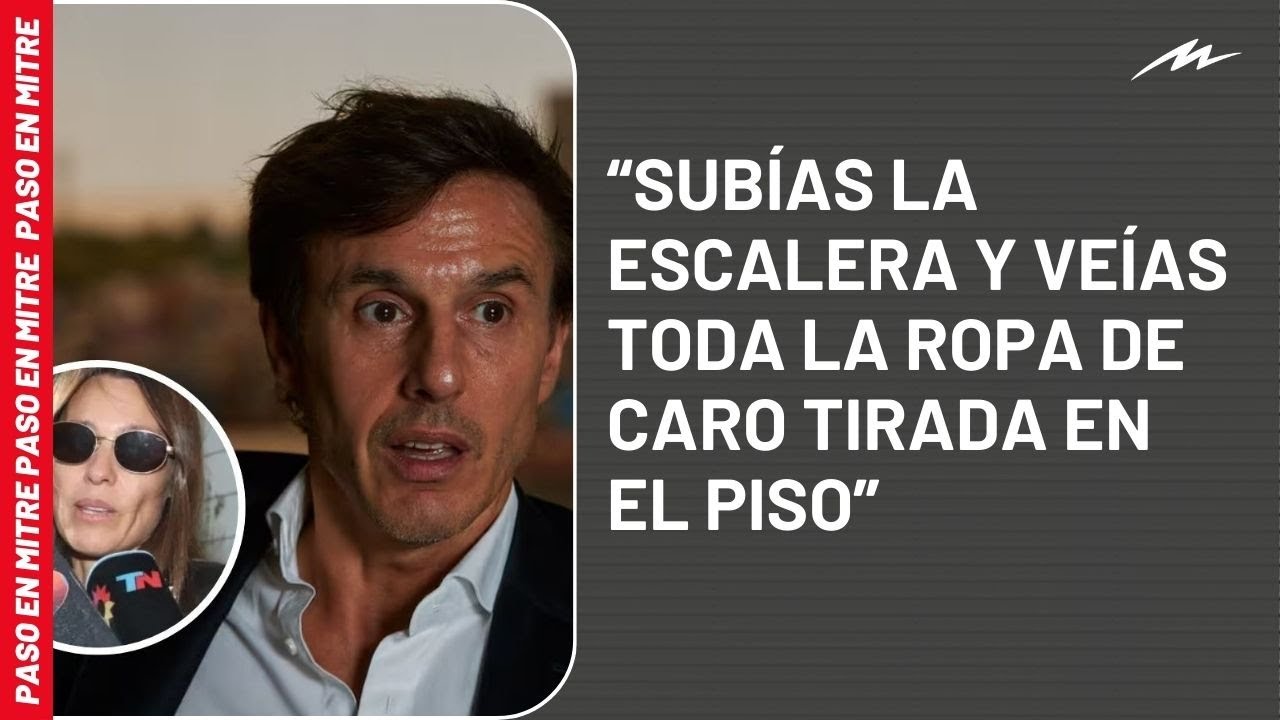 Roberto Garc&iacute;a Morit&aacute;n record&oacute; c&oacute;mo encontr&oacute; la casa de Pampita tras el robo