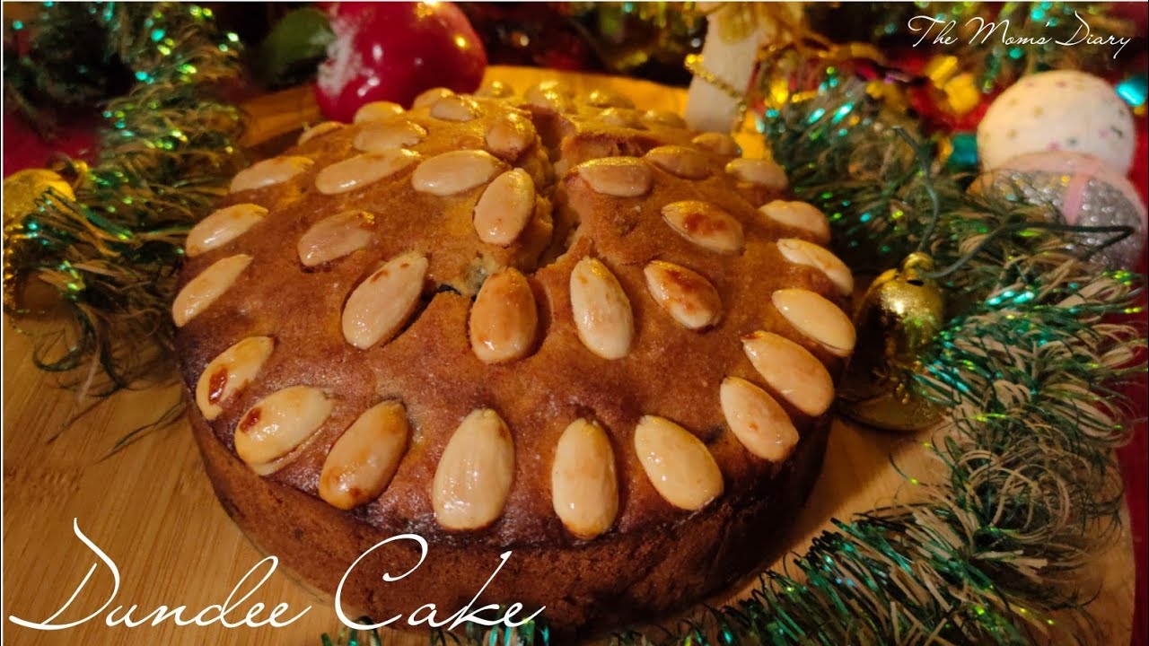Dundee Cake| Christmas Recipes| Scottish Traditional Cake Recipes|