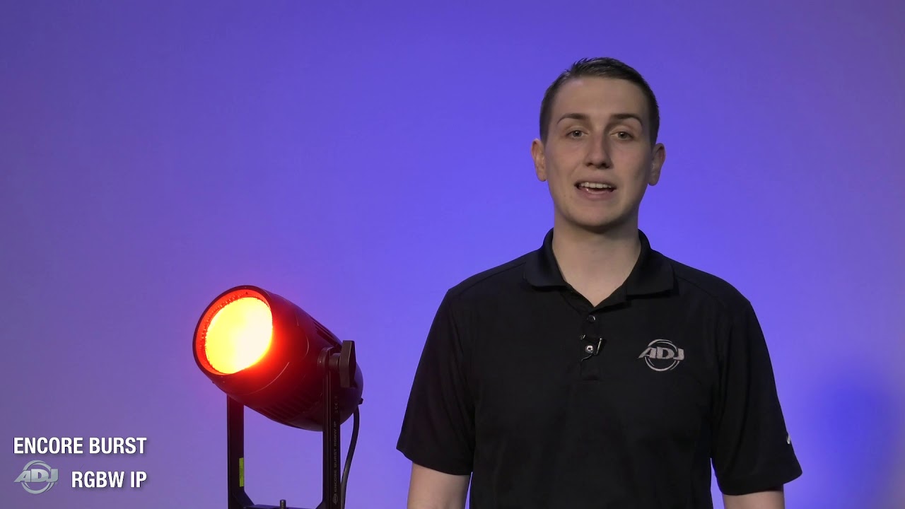 ADJ Encore Burst RGBW IP Features Video