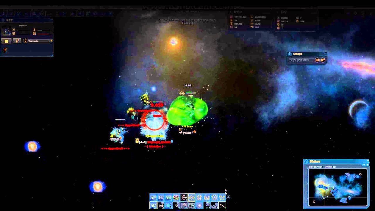 Darkorbit - Small 1v1 on GE1