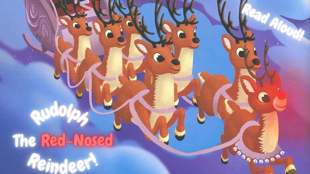Kids Book Read Aloud | Rudolph the Red Nosed Reindeer | Christmas Books
