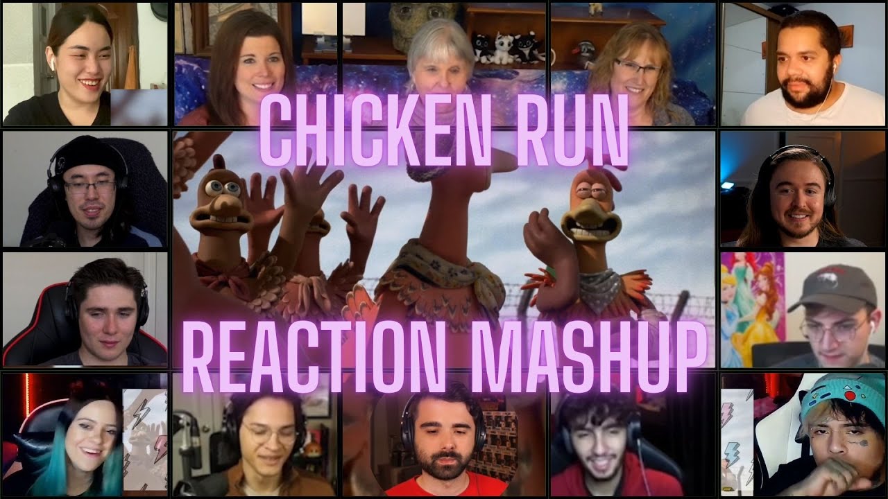 [FULL] CHICKEN RUN (2000) REACTION MASHUP
