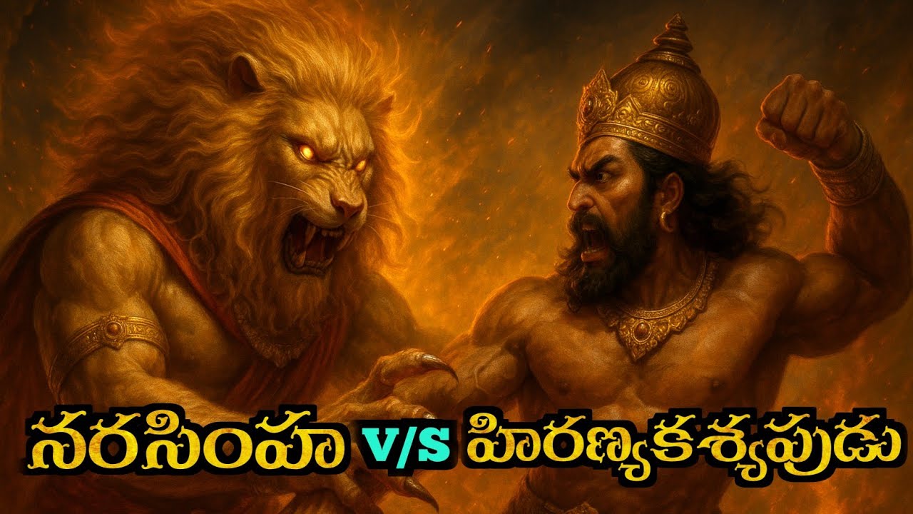 NARASIMHA VS HIRANYAKASYAP || Telugu interesting facts || #Thinkwithyogi