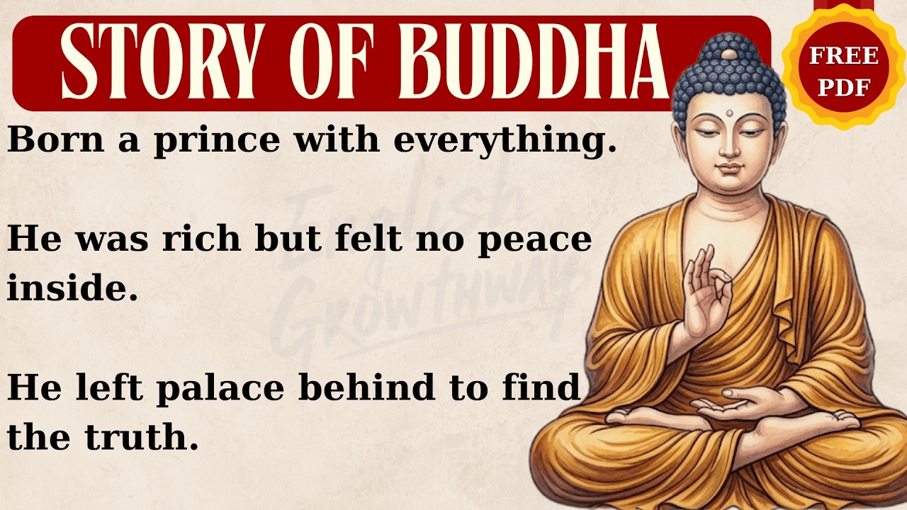 Amazing Story of Buddha | Learn English Through Story | English Listening Practice | English Fluency