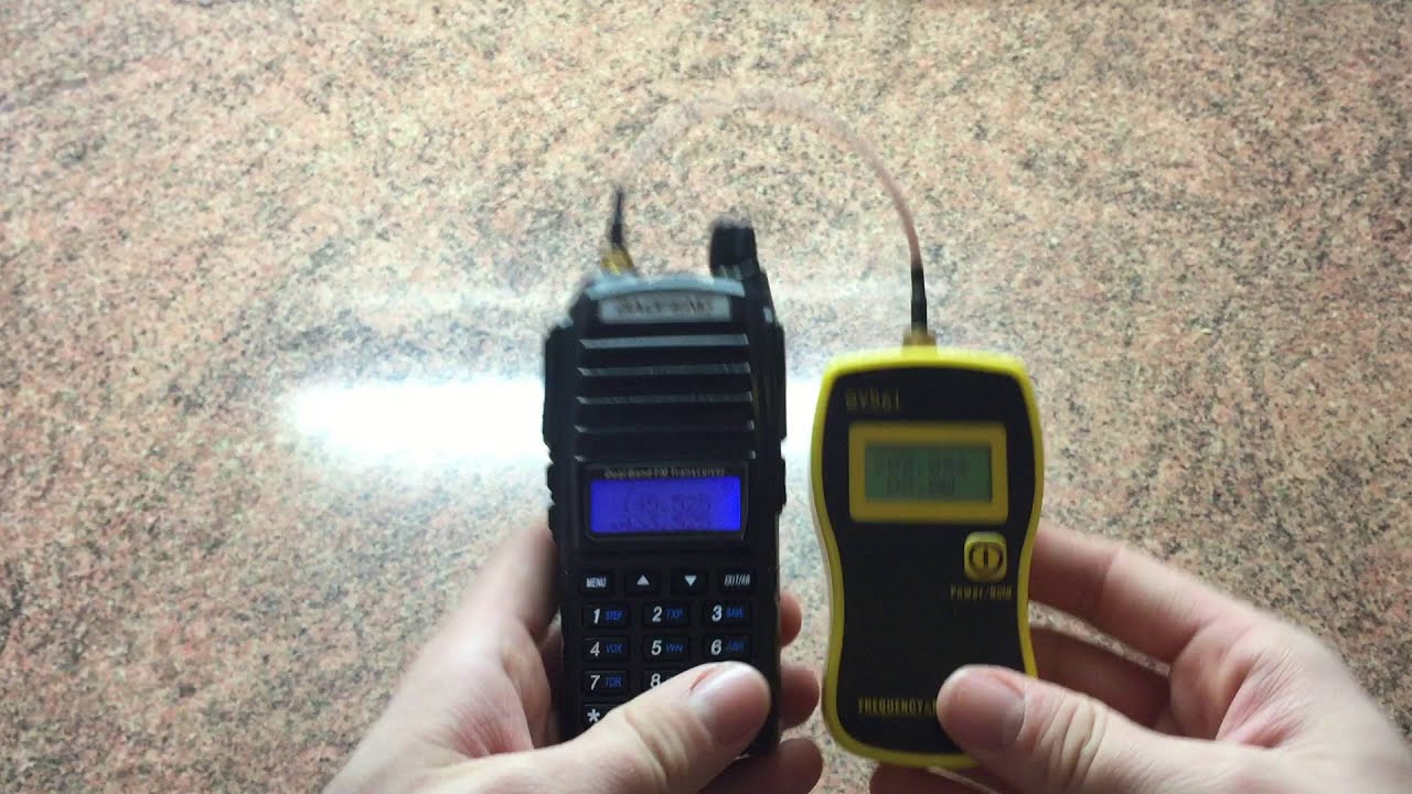 Baoeng UV-82 Power Test With GY561 Meter Part 3