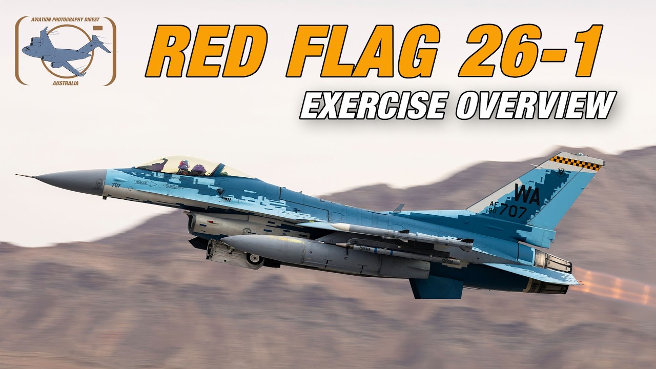 Внутри учений Red Flag 26-1: генеральная репетиция пилота перед войной!