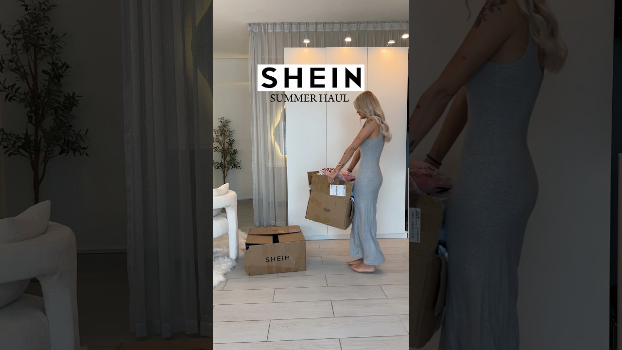 Примерка летней/отпускной одежды SHEIN 🌴👙🐚✨